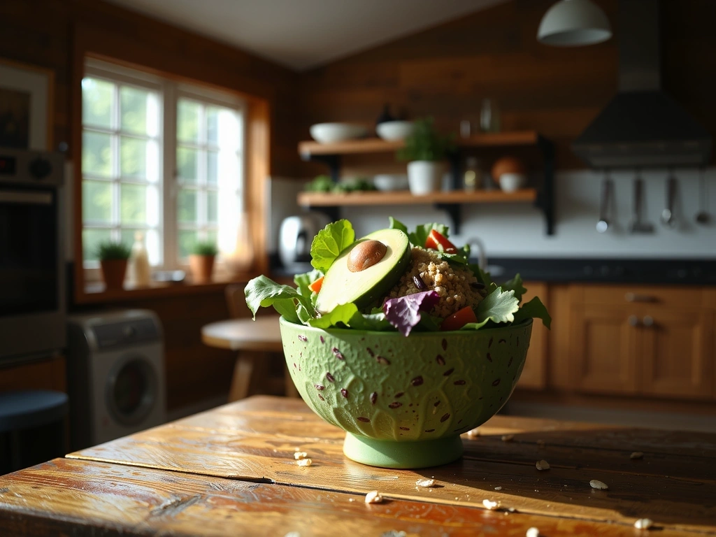 Frischer, gesunder Ernährungsplan für mehr Vitalität